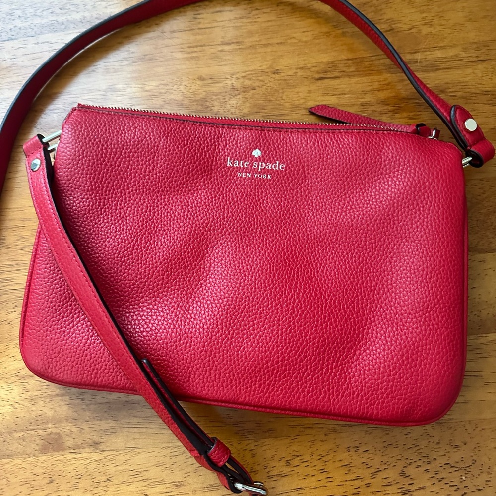 Kate spade purse-red